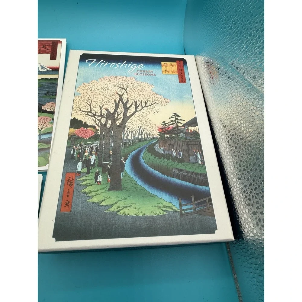 Hiroshige: Cherry Blossoms - Boxed Notecards - 17cards and envelopes 0324